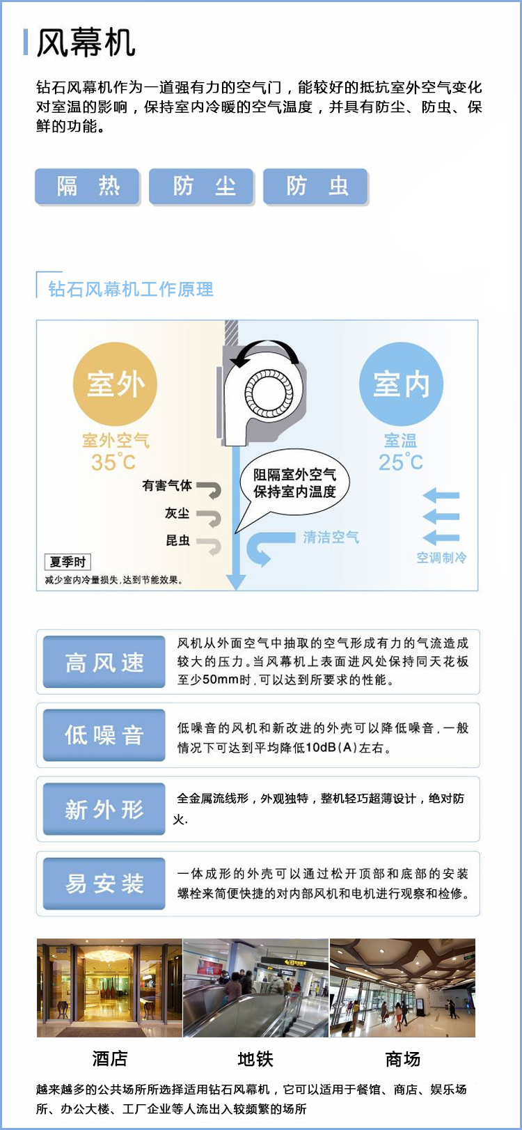 風幕機工作原理